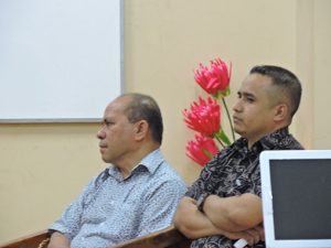 Prof. Dr. Ir. Agus Kastanya, Ketua Relawan Jurnal Indonesia wilayah Malukubersama Ketua Jurusan Matematika FMIPA Unpatti 