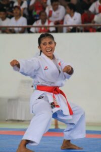 Juara I Karate Kategori Kata Perorangan Putri