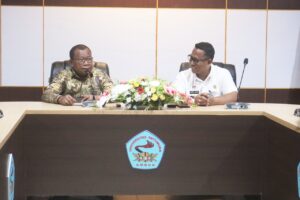 Rektor Menerima Kunjungan Kakanwil Kemenkum Provinsi Maluku