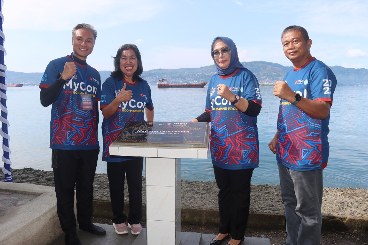 Unpatti-MSU Malaysia Kolaborasi Restorasi Terumbu Karang