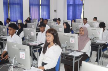 Pelaksanaan UTBK Mandiri Universitas Pattimura Tahun 2025