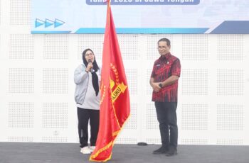 Pelepasan Kontingan Mahasiswa Provinsi Maluku Menuju POMNAS XIX Jawa Timur