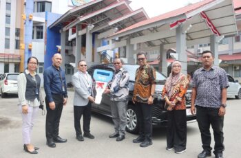 Universitas Pattimura Terima 1 unit Mobil Operasional dari BTN