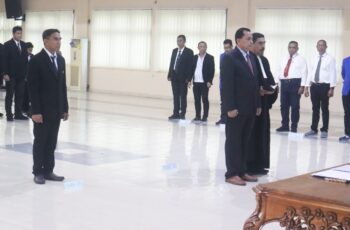 Pelantikan Dekan Teknik Universitas Pattimura Periode 2025-2029