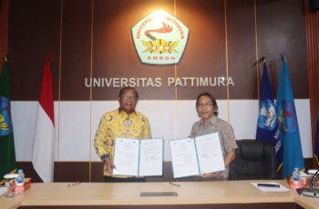 Penandatanganan Memorandum of Understanding (MoU) Unpatti dengan Forest Watch Indonesia