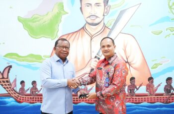 REKTOR TERIMA KUNJUNGAN KEPALA BNN PROVINSI MALUKU