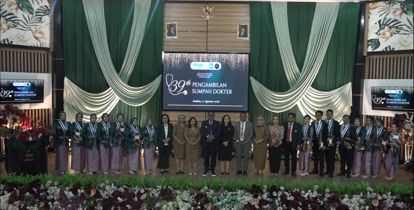 Lahirkan 15 Dokter Baru, Unpatti Teguhkan Komitmen Mencetak “Dokter Pulau”