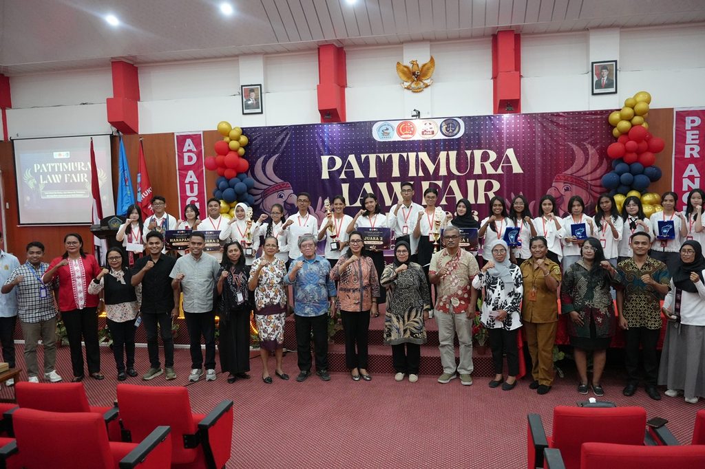 Pattimura Law Fair Jadi Ruang Pengembangan Kemampuan Argumentasi dan Karakter Generasi Muda Maluku