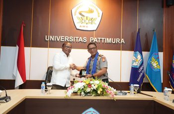 Perkuat Kolaborasi, Rektor Unpatti Terima Kunjungan Kapolda Maluku